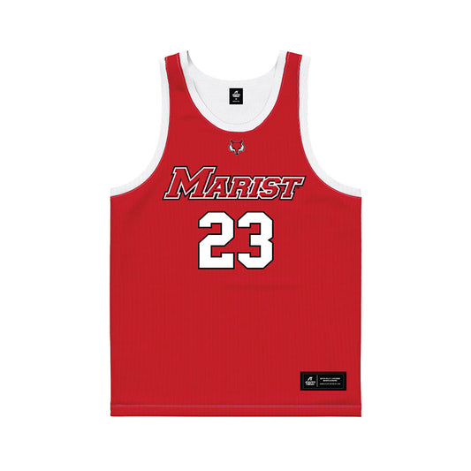 Marist - NCAA Women's Basketball : Lexie Tarul - Red Basketball Jersey-0