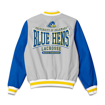 Delaware - NCAA Women's Lacrosse : Maggie Farragher - Bomber Jacket-1