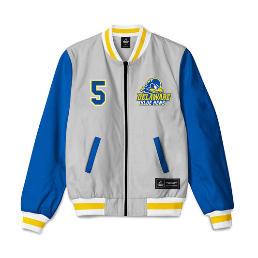 Delaware - NCAA Football : Kion Wright - Bomber Jacket-0
