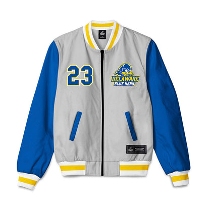Delaware - NCAA Women's Lacrosse : Louise Rishko - Bomber Jacket-0