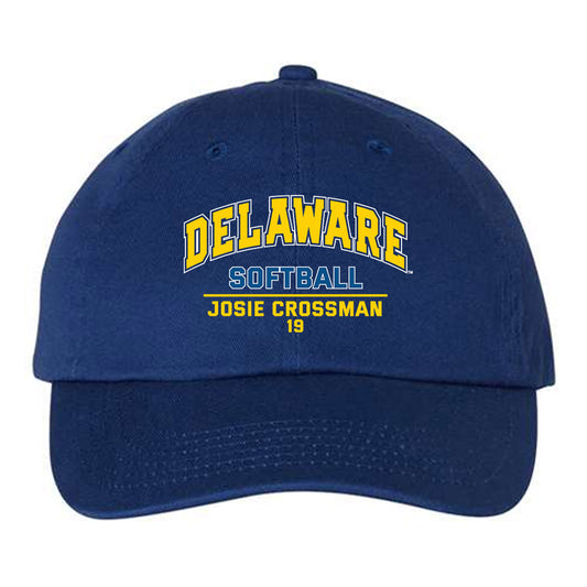 Delaware - NCAA Softball : Josie Crossman - Dad Hat-0