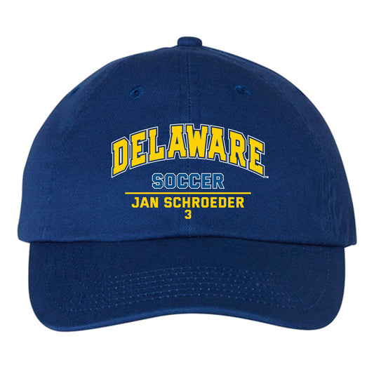 Delaware - NCAA Men's Soccer : Jan Schroeder - Dad Hat