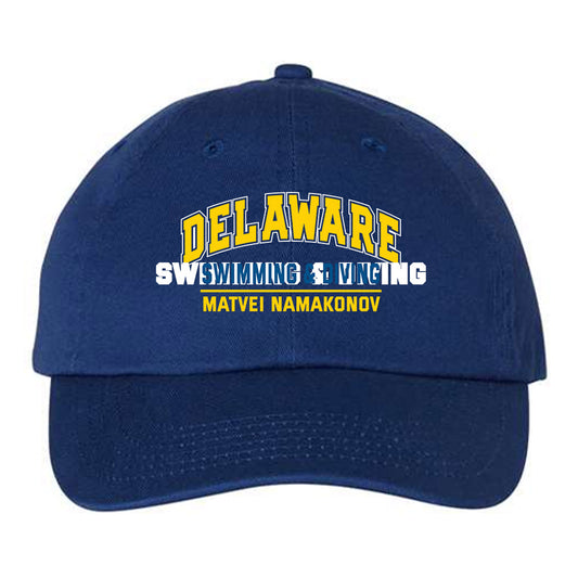 Delaware - NCAA Men's Swimming & Diving : Matvei Namakonov - Dad Hat-0