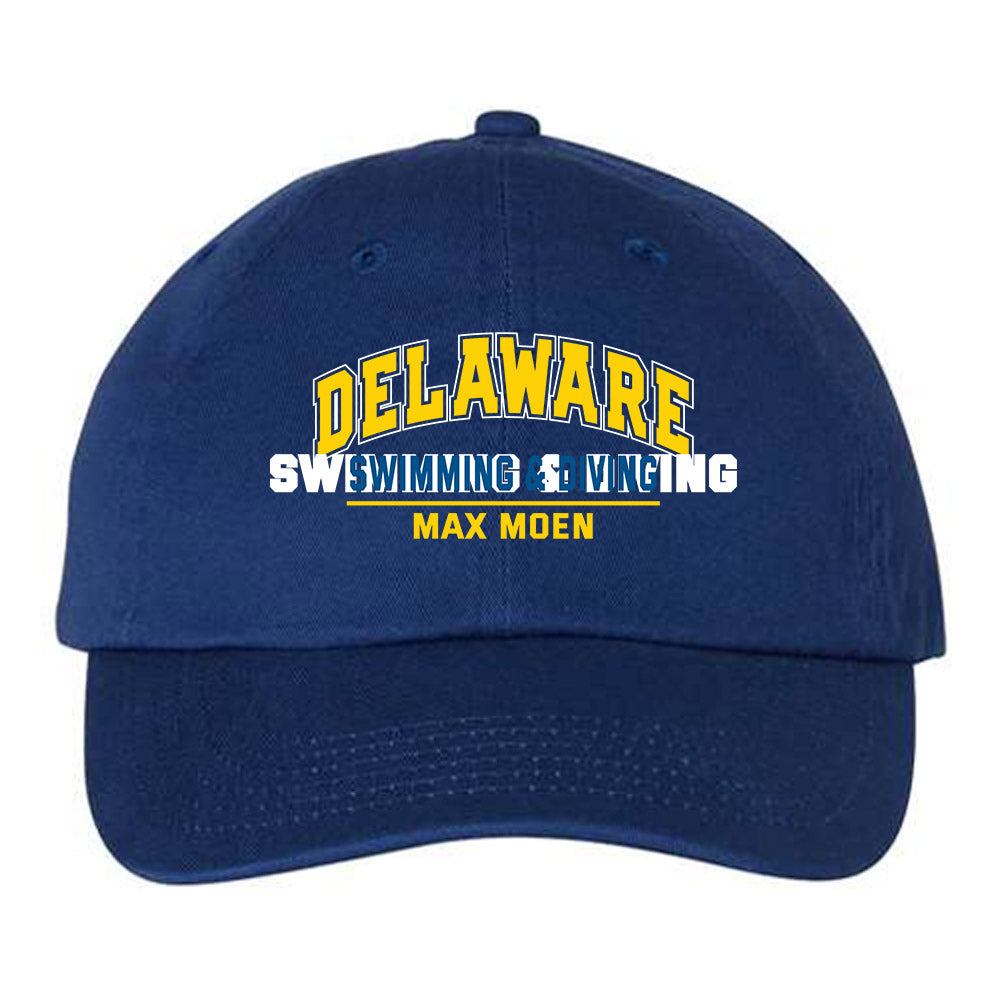 Delaware - NCAA Men's Swimming & Diving : Max Moen - Dad Hat-0