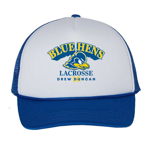 Delaware - NCAA Men's Lacrosse : Drew Duncan - Trucker Hat-0