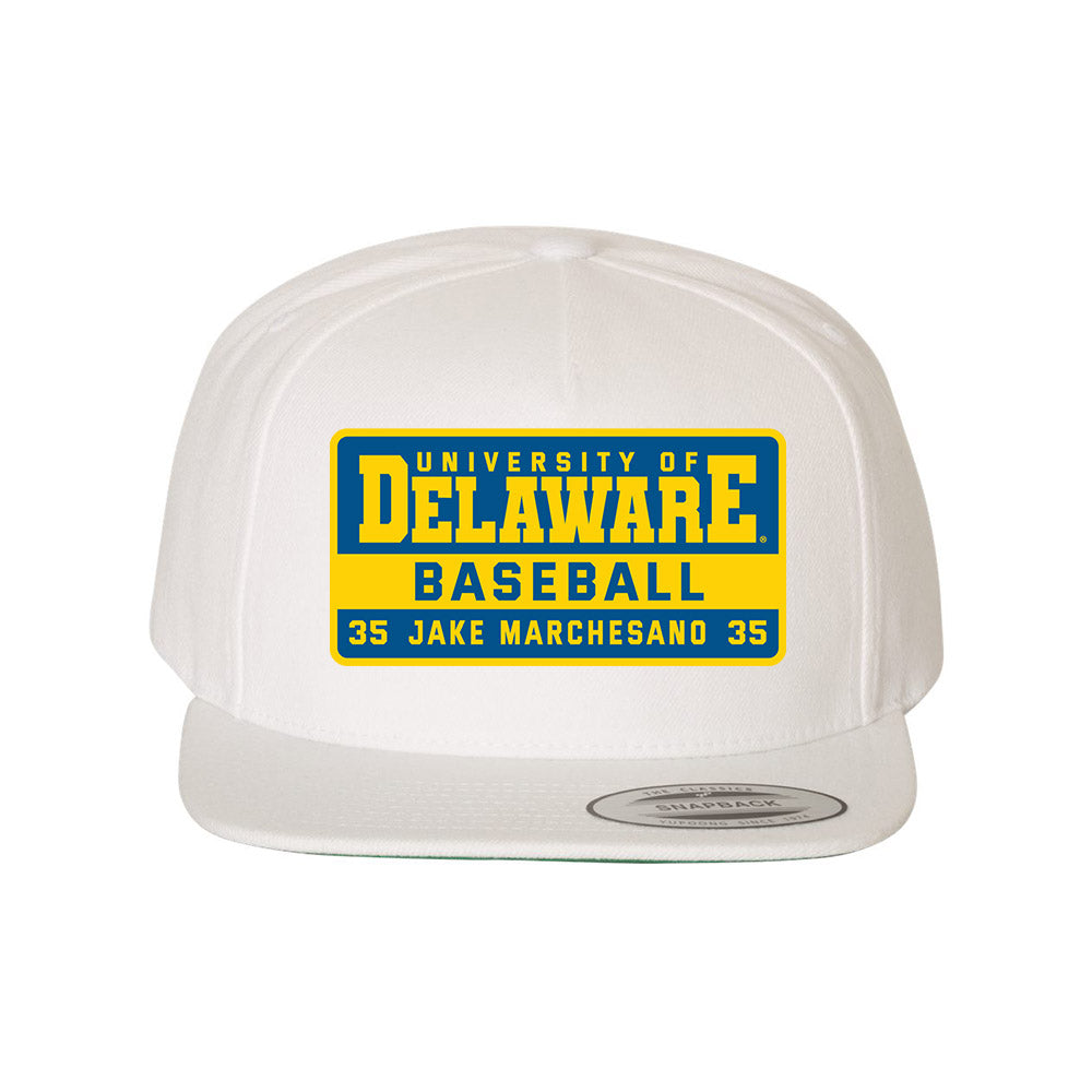 Delaware - NCAA Baseball : Jake Marchesano - Snapback Hat-0