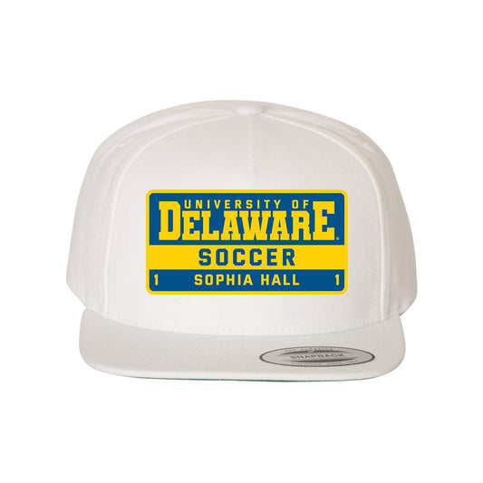Delaware - NCAA Women's Soccer : Sophia Hall - Snapback Hat-0