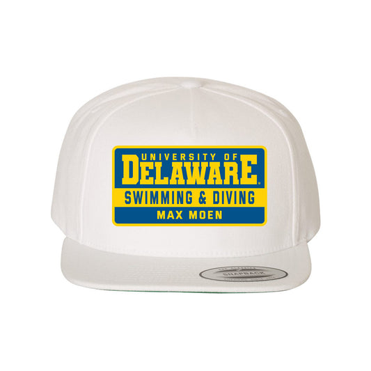 Delaware - NCAA Men's Swimming & Diving : Max Moen - Snapback Hat-0