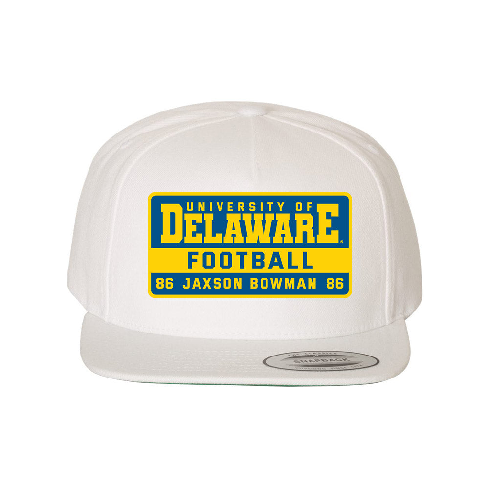 Delaware - NCAA Football : Jaxson Bowman - Snapback Hat-0