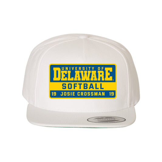 Delaware - NCAA Softball : Josie Crossman - Snapback Hat-0