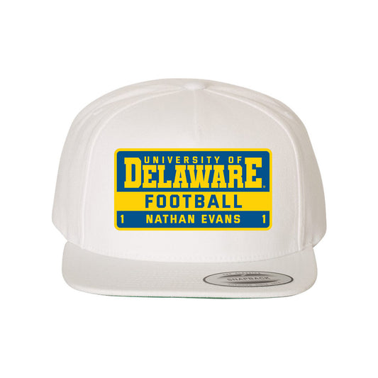 Delaware - NCAA Football : Nathan Evans - Snapback Hat-0