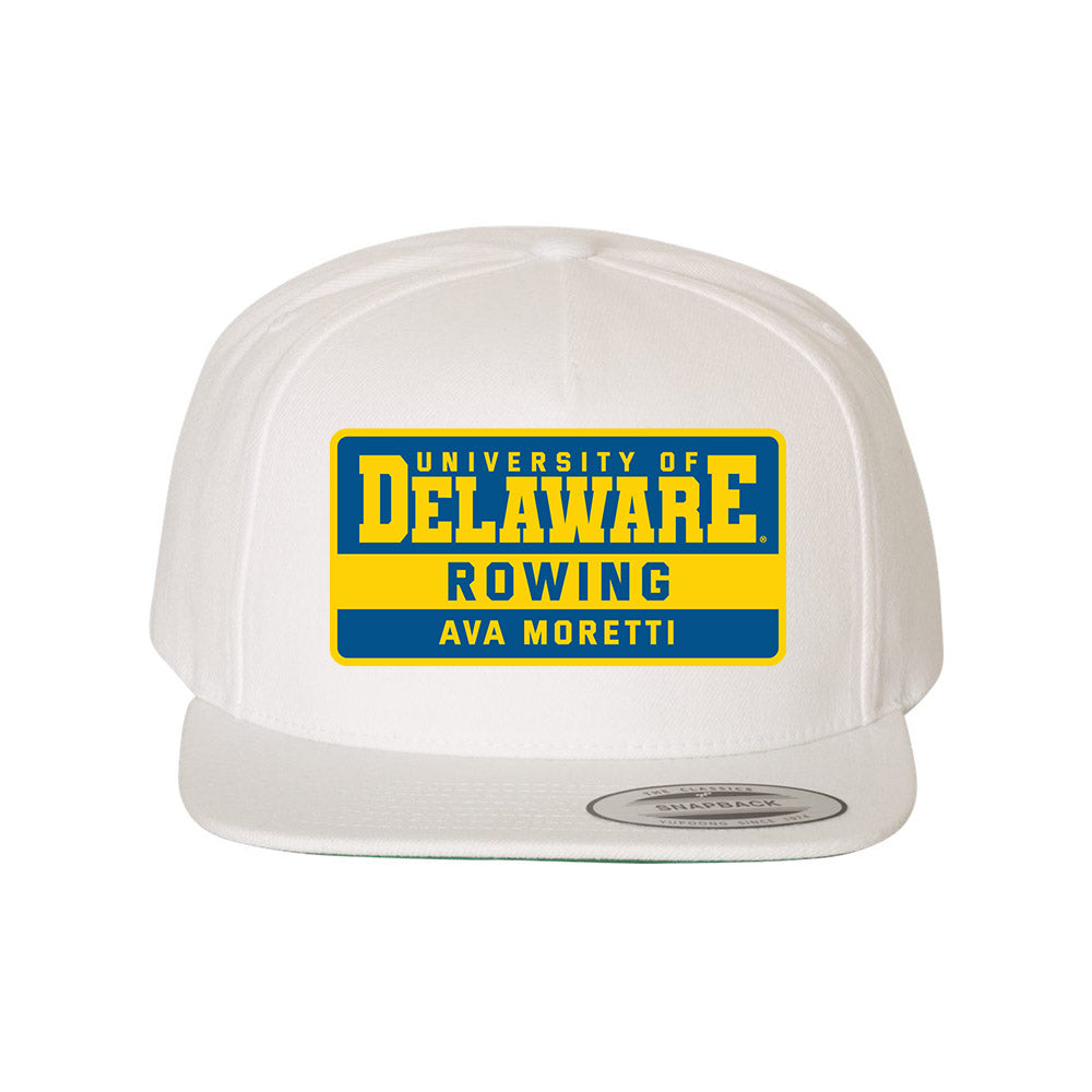 Delaware - NCAA Women's Rowing : Ava Moretti -  Snapback Hat