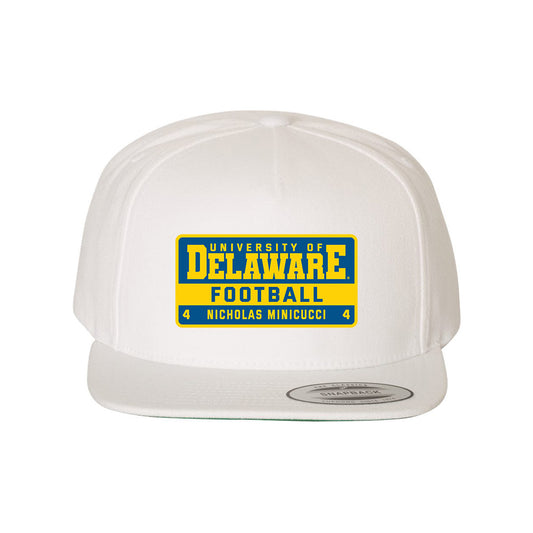 Delaware - NCAA Football : Nicholas Minicucci -  Snapback Hat