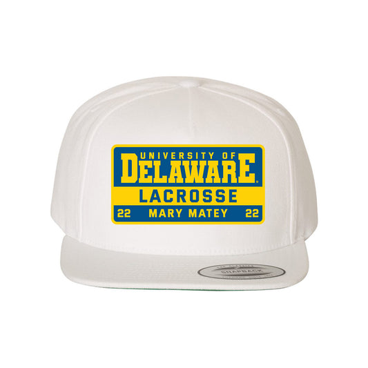 Delaware - NCAA Women's Lacrosse : Mary Matey - Snapback Hat-0