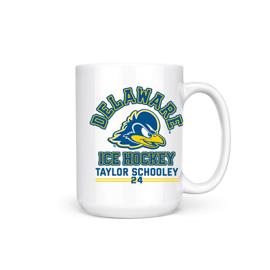 Delaware - NCAA Ice Hockey : Taylor Schooley - Coffee Mug-0