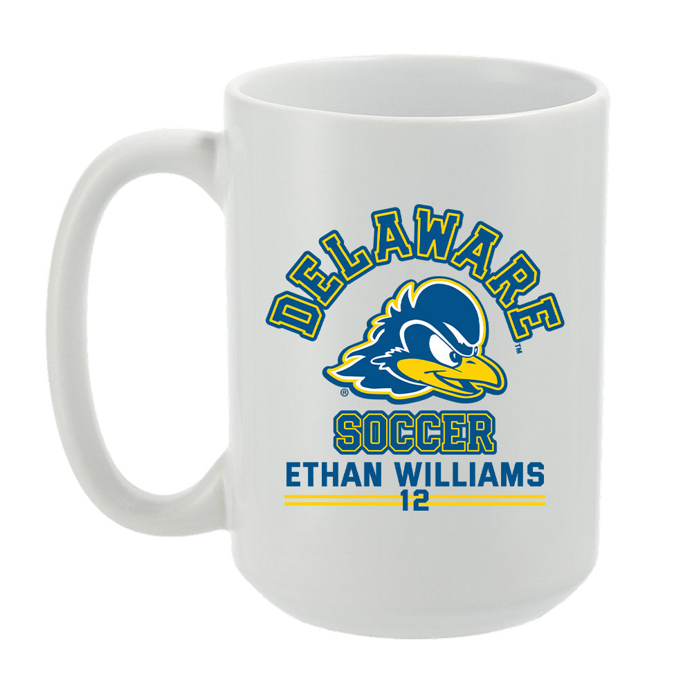 Delaware - NCAA Men's Soccer : Ethan Williams -  Coffee Mug