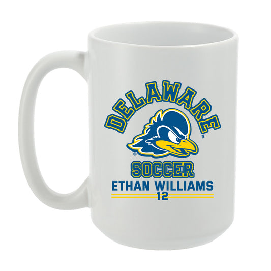 Delaware - NCAA Men's Soccer : Ethan Williams -  Coffee Mug
