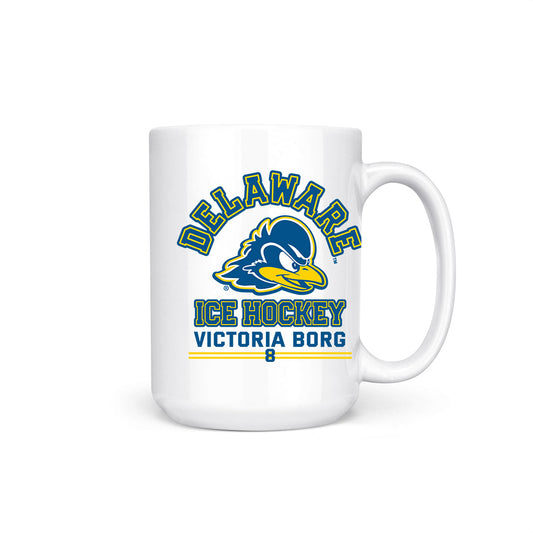 Delaware - NCAA Ice Hockey : Victoria Borg - Coffee Mug-0