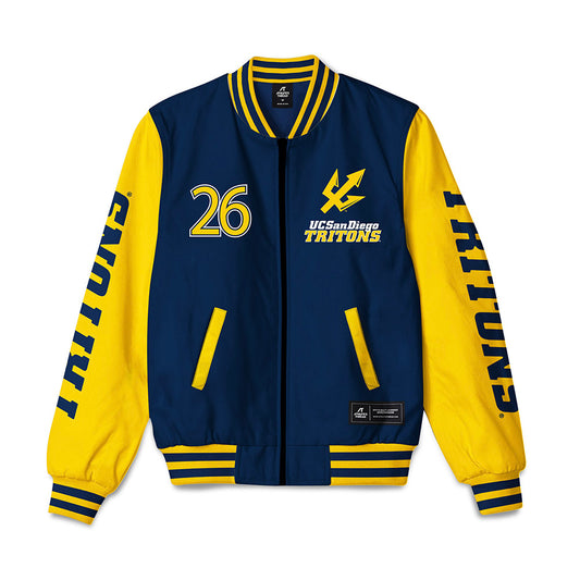 UCSD - NCAA Men's Soccer : Elliott Hill - Bomber Jacket