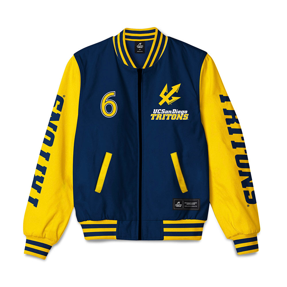 UCSD - NCAA Softball : Scarlette Chapman - Bomber Jacket