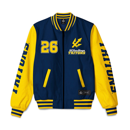 UCSD - NCAA Women's Soccer : Lucy Granger - Bomber Jacket