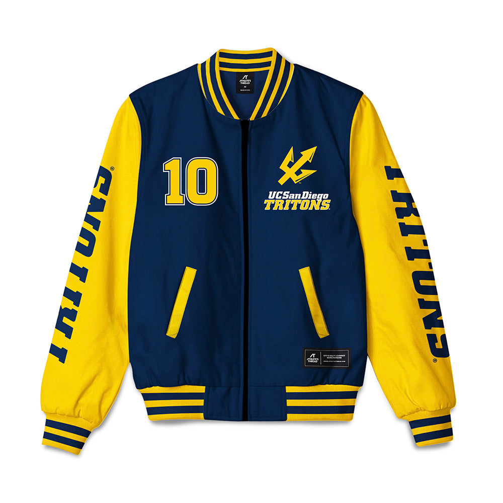 UCSD - NCAA Men's Volleyball : Josh Schellinger - Bomber Jacket