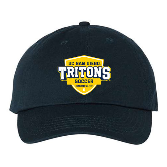 UCSD - NCAA Women's Soccer : Charlotte Wilfert - Dad Hat-0