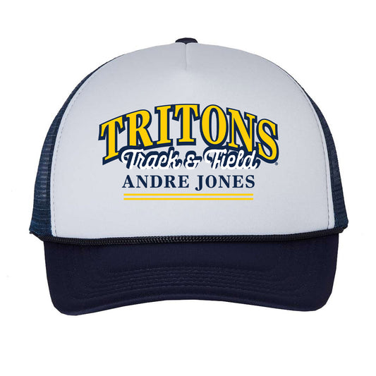 UCSD - NCAA Men's Track & Field : Andre Jones - Trucker Hat-0