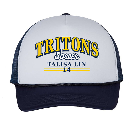 UCSD - NCAA Women's Soccer : Talisa Lin - Trucker Hat-0