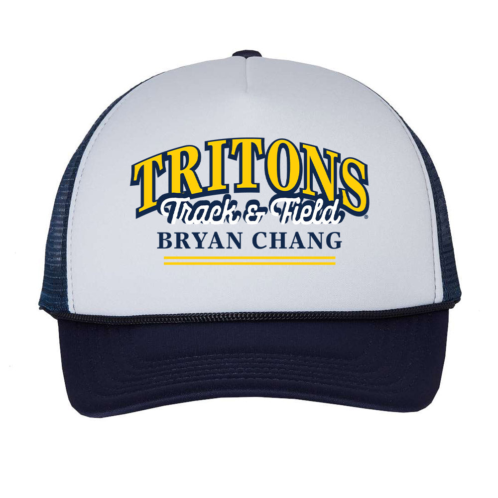 UCSD - NCAA Men's Track & Field : Bryan Chang - Trucker Hat-0