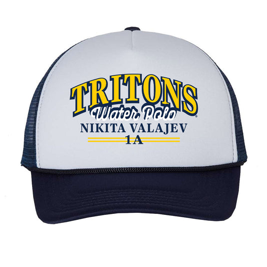 UCSD - NCAA Men's Water Polo : Nikita Valajev - Trucker Hat-0