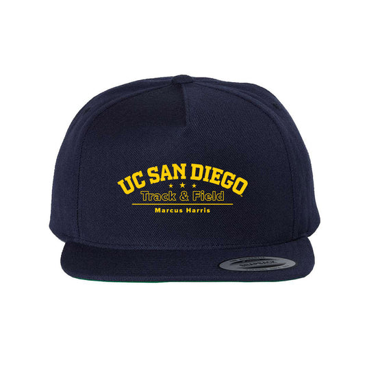 UCSD - NCAA Men's Track & Field : Marcus Harris - Snapback Hat