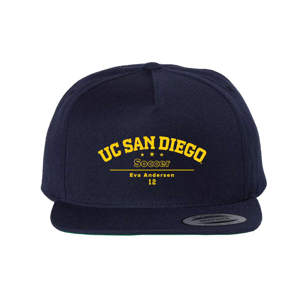 UCSD - NCAA Women's Soccer : Eva Andersen - Snapback Hat