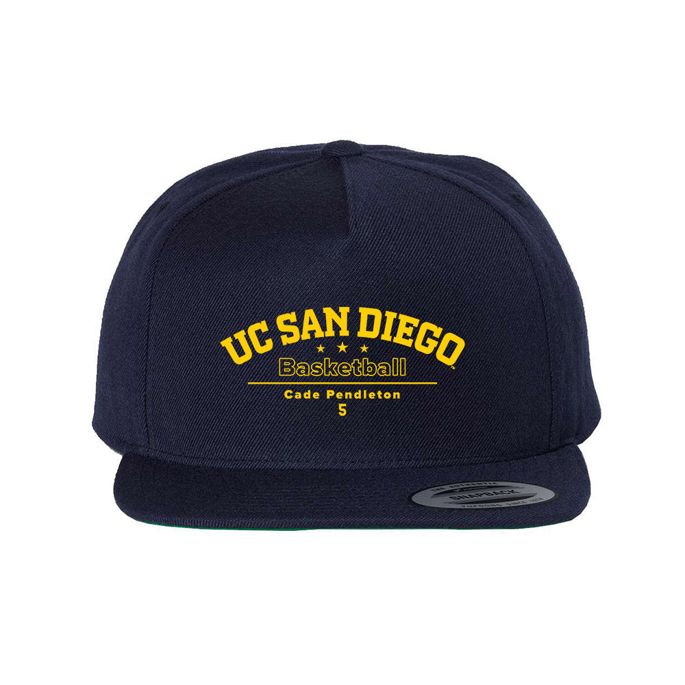 UCSD - NCAA Men's Basketball : Cade Pendleton - Snapback Hat