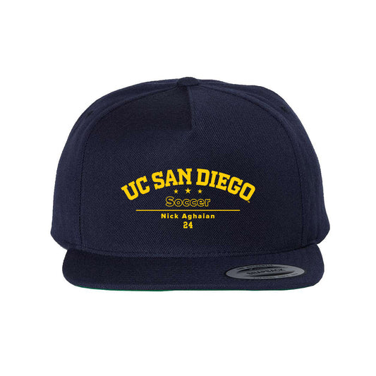 UCSD - NCAA Men's Soccer : Nick Aghaian - Snapback Hat