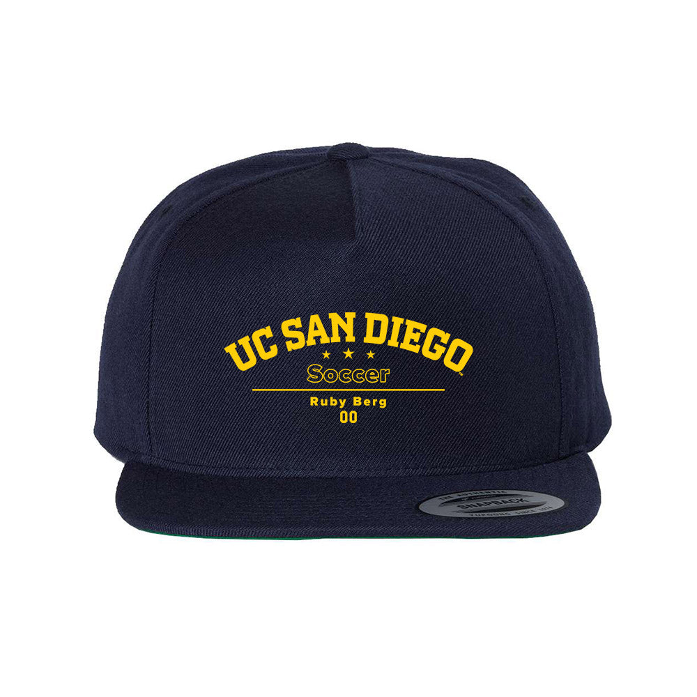 UCSD - NCAA Women's Soccer : Ruby Berg - Snapback Hat