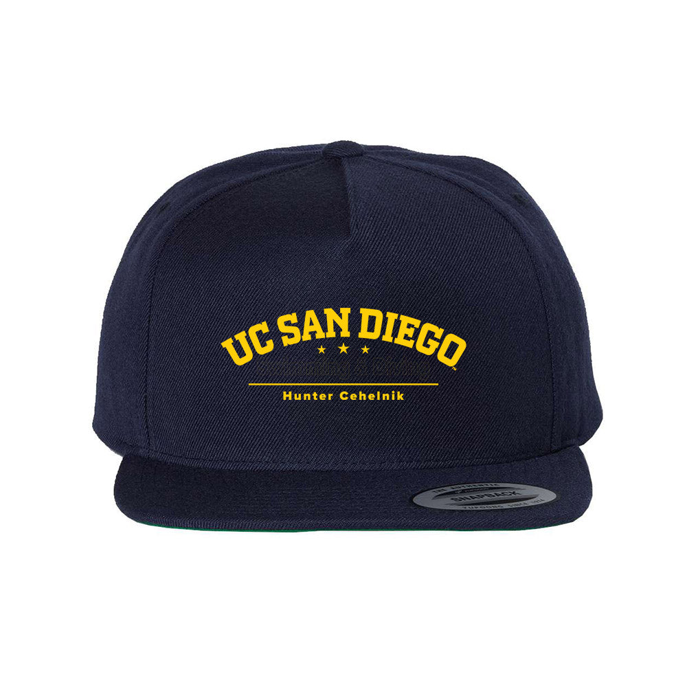 UCSD - NCAA Men's Swimming & Diving : Hunter Cehelnik - Snapback Hat