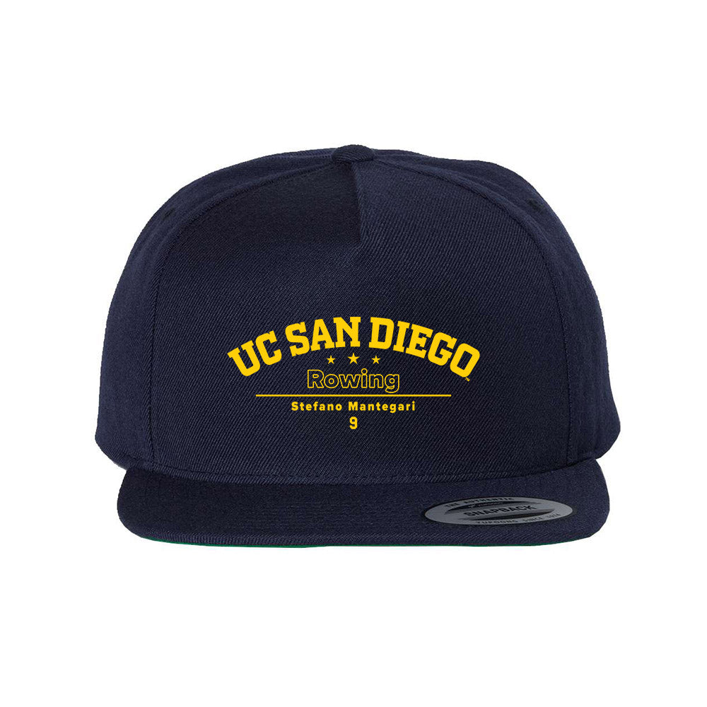 UCSD - NCAA Women's Rowing : Stefano Mantegari - Snapback Hat