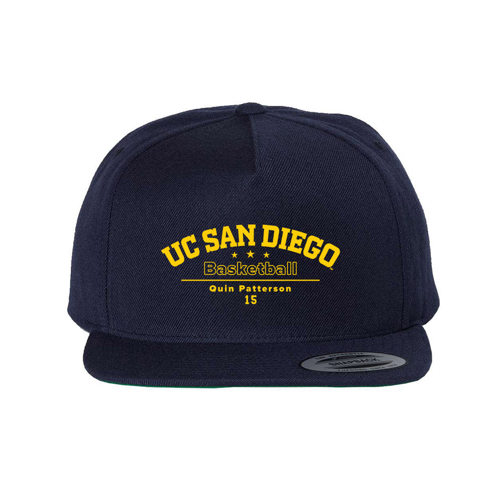 UCSD - NCAA Men's Basketball : Quin Patterson - Snapback Hat