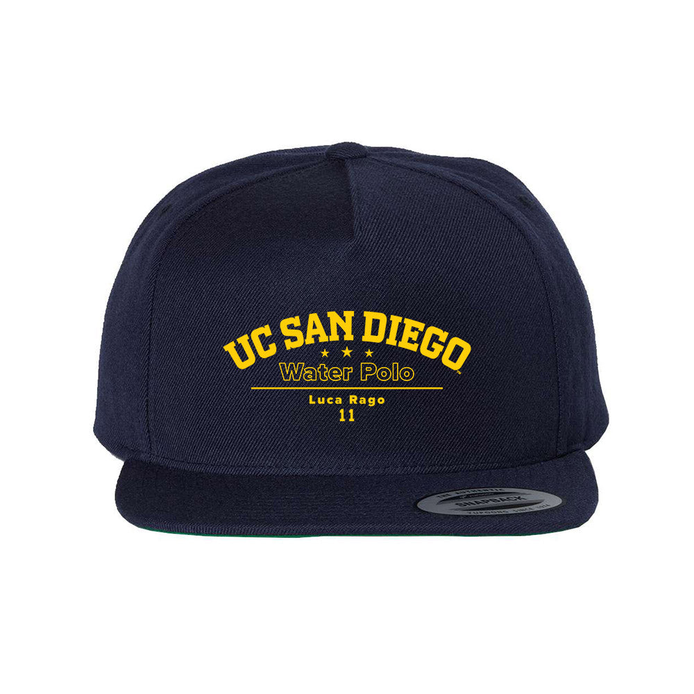 UCSD - NCAA Men's Water Polo : Luca Rago - Snapback Hat