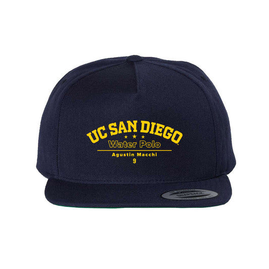 UCSD - NCAA Men's Water Polo : Agustin Macchi - Snapback Hat