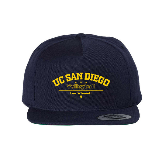 UCSD - NCAA Men's Volleyball : Leo Wiemelt - Snapback Hat