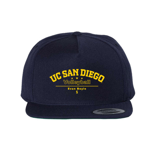 UCSD - NCAA Men's Volleyball : Evan Boyle - Snapback Hat