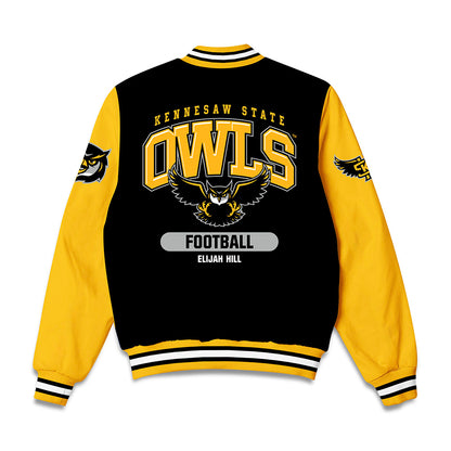 Kennesaw - NCAA Football : Elijah Hill - Bomber Jacket-1