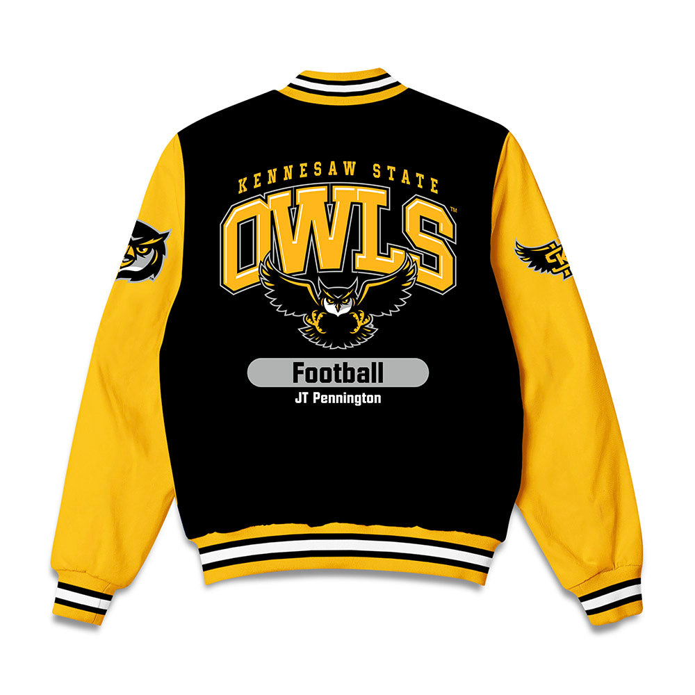 Kennesaw - NCAA Football : JT Pennington - Bomber Jacket