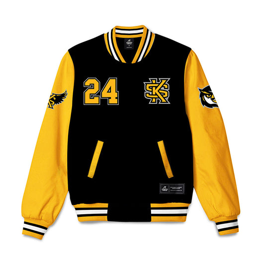 Kennesaw - NCAA Softball : Briana Bumbalough - Bomber Jacket-0
