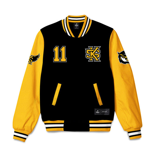 Kennesaw - NCAA Women's Volleyball : Hannah Pearce - Bomber Jacket-0