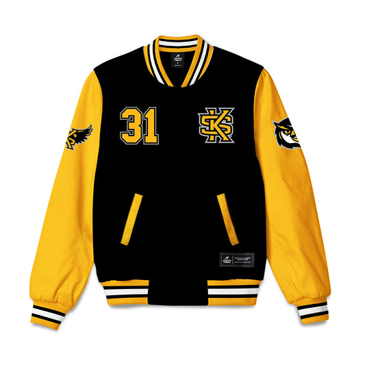  - NCAA Men's Basketball : Charles Stone - Bomber Jacket-0