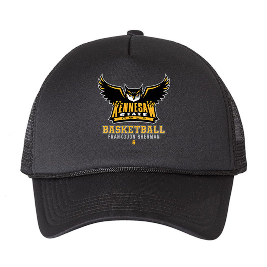  - NCAA Men's Basketball : Frankquon Sherman - Trucker Hat-0