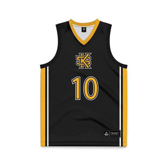 Kennesaw - NCAA Women's Basketball : Gabriela Bendeck Giron - Black Basketball Jersey-0